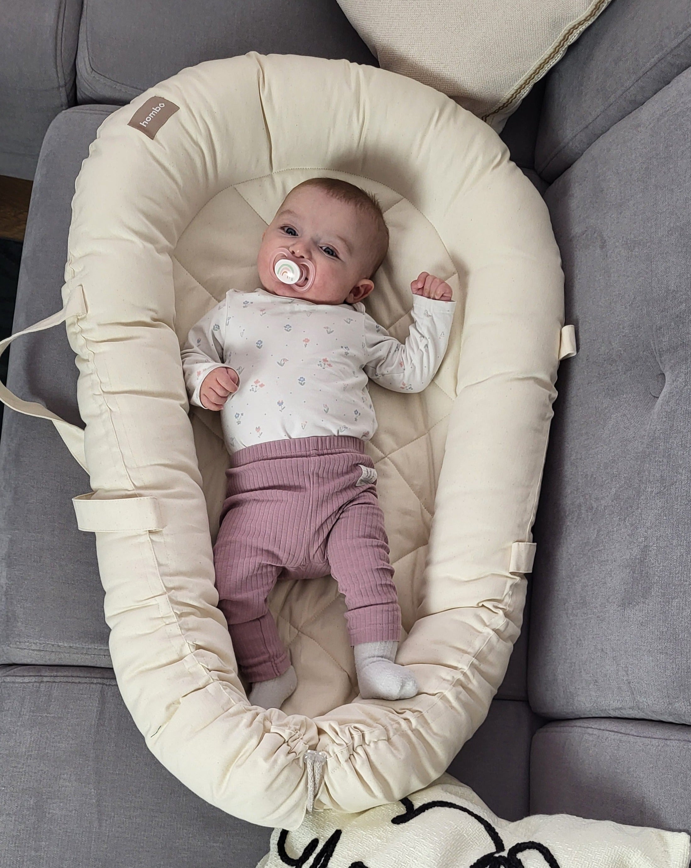 homba® baby hnízdo krémové (0-18m)