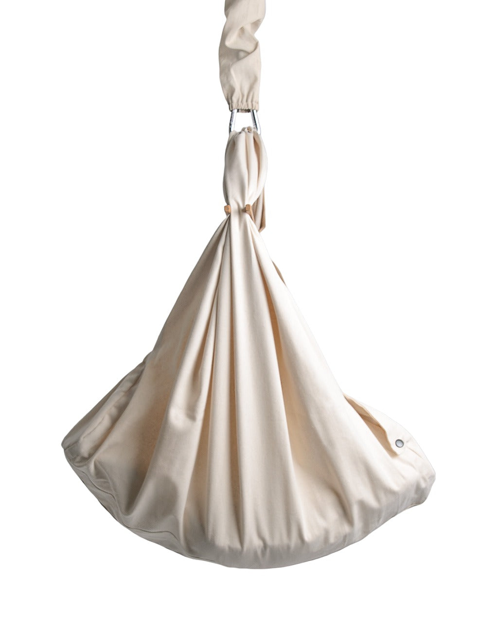 homba® baby závěsná kolébka bavlněná krémová