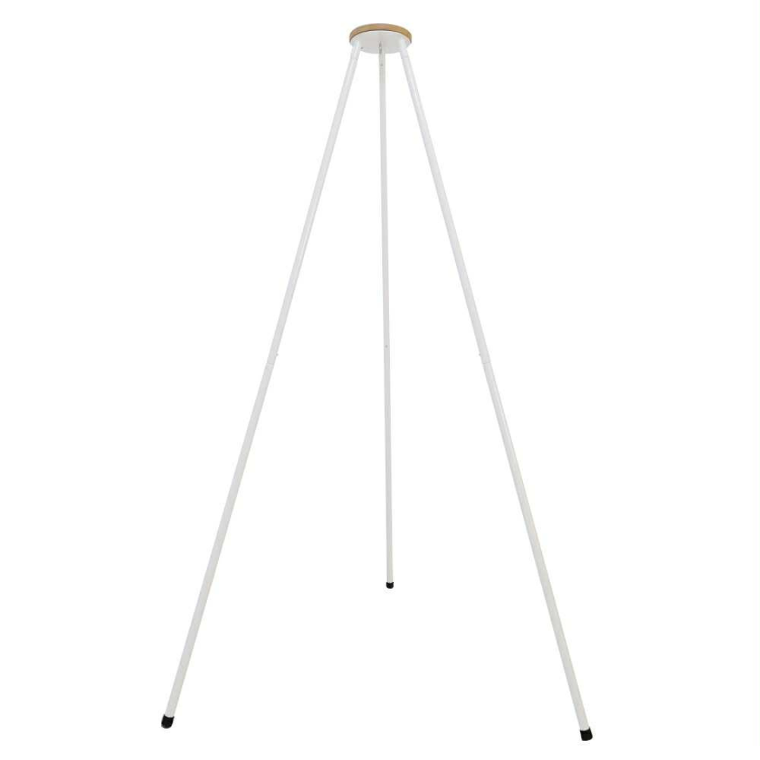 Homba baby závěsná kolébka světle šedá a kovový stojan bílý